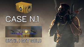 Case opening N. 1 until i get Gold - CS GO #lucky #fyp #caseopening