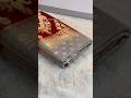 😍 Gray Colour Banarasi satin silk saree with Maroon colour contrast border and palla ❤️ #saree