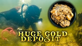 Compressor Diving Huge Alluvial Gold Deposit