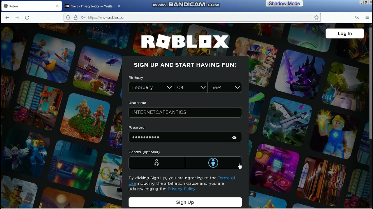 Roblox Firefox Fan - Roblox