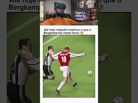 Até hoje ninguém entendeu o que o Dennis Bergkamp fez nesse lance thumbnail