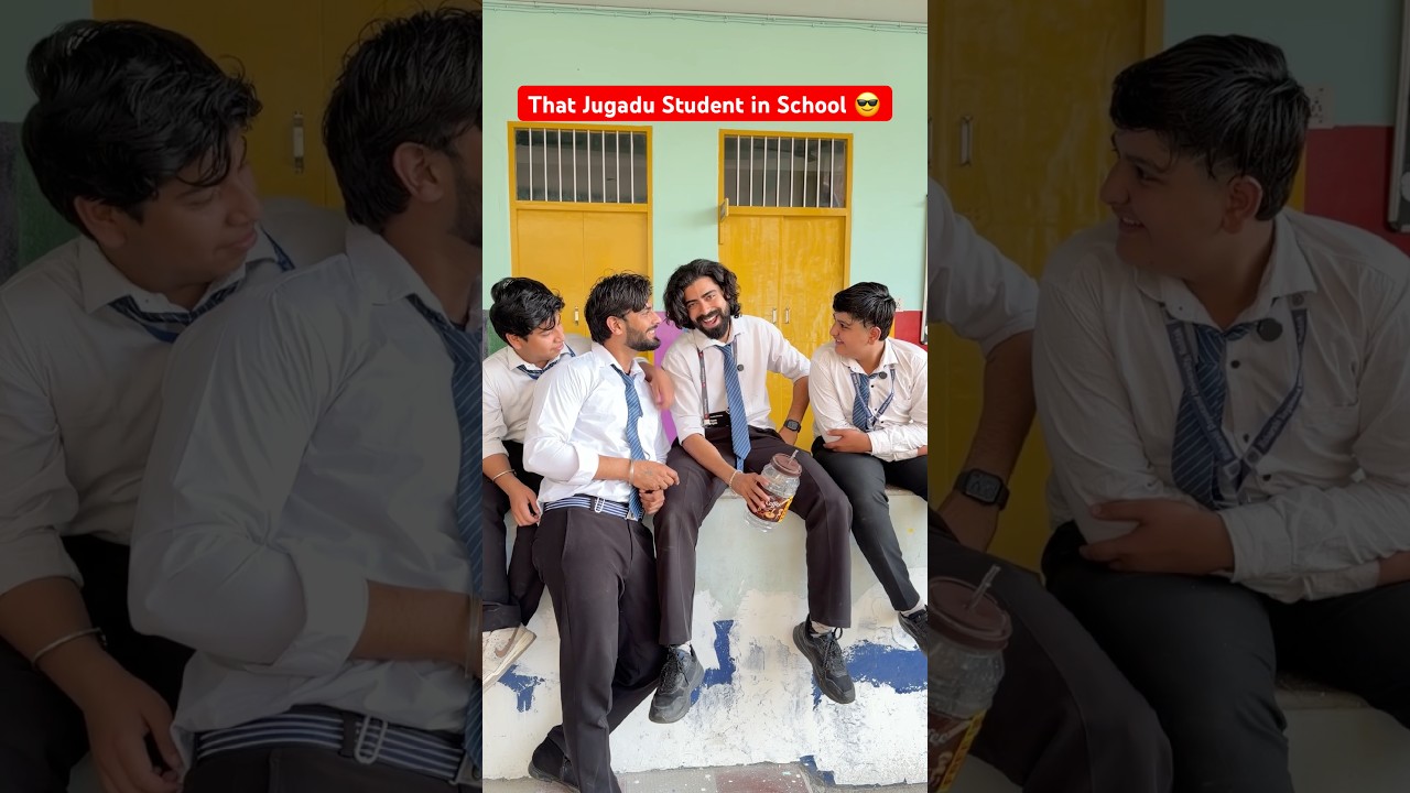 That Jugadu Student in School 😎 #shorts #teratrigun #jugadustudent