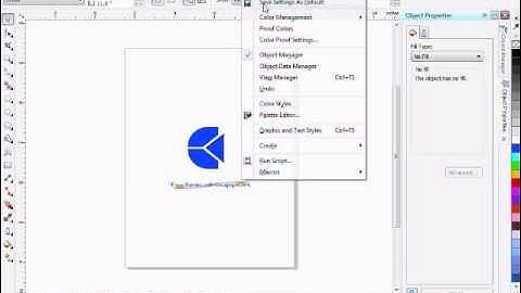 Corel DRAW X5 Color Management -