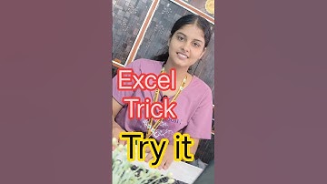 Excel Trick #video #trending #reels #computer #bihar #saran #new #viral #office #shorts #ytshorts