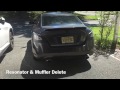 2012 Nissan Maxima Exhaust (Muffler Delete, Resonator Delete, Vibrant Resonator)