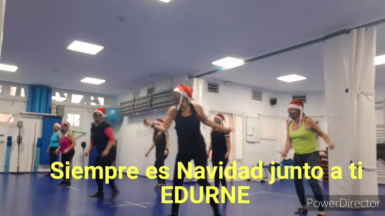Siempre es Navidad junto a ti# Edurne# Aerodance# Artsport Felix-Shotokan