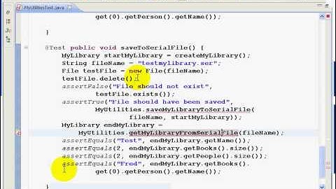 Eclipse and Java - Introducing Persistence - Lesson 11