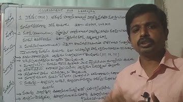 B.Ed Assessment for Learning part 17