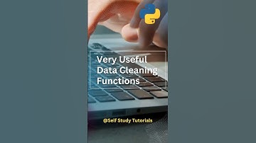 Python Data Cleaning Functions #pandas #datascience