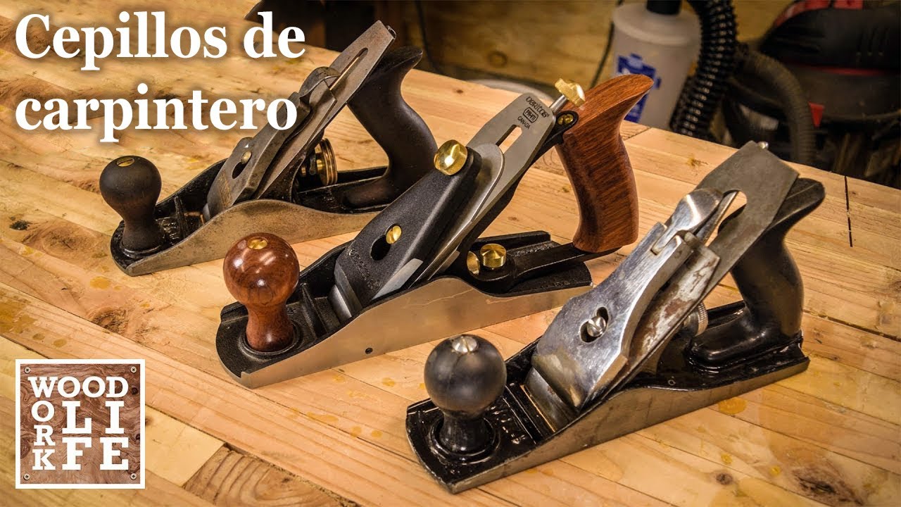 5 cepillos manuales de carpintero imprescindibles para tu taller