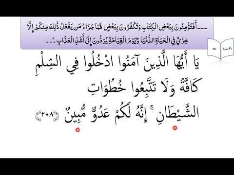 Quran Class 002208 Tafseer Sura Baqara Session 024