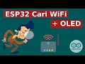 Menemukan Jaringan Wi-Fi dengan ESP32 dan OLED