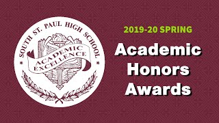 South St. Paul Secondary 2020 Spring Academics Honors Awards
