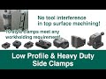 Manual Side Clamps for top surface machining! ｜ IMAO Corporation