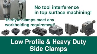 Manual Side Clamps for top surface machining! | IMAO