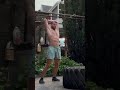 Unleash Power: Sledgehammer Tire Workout #shorts