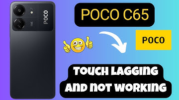 Touch lagging and not working problem POCO C65 || How to solve Touch lagging and not working problem