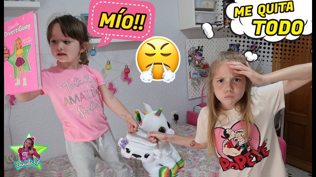 MARTINA LE QUITA A DANIELA 10 COSAS DE SU NUEVA HABITACIÓN PARA SIEMPRE 😓 DANIELA SE ENFADA