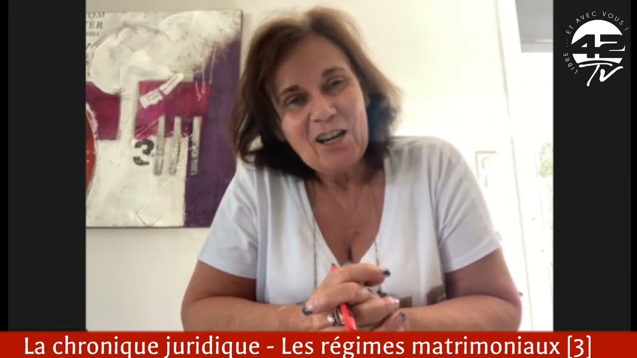 LES RÉGIMES MATRIMONIAUX [3] - Les régimes séparatistes.