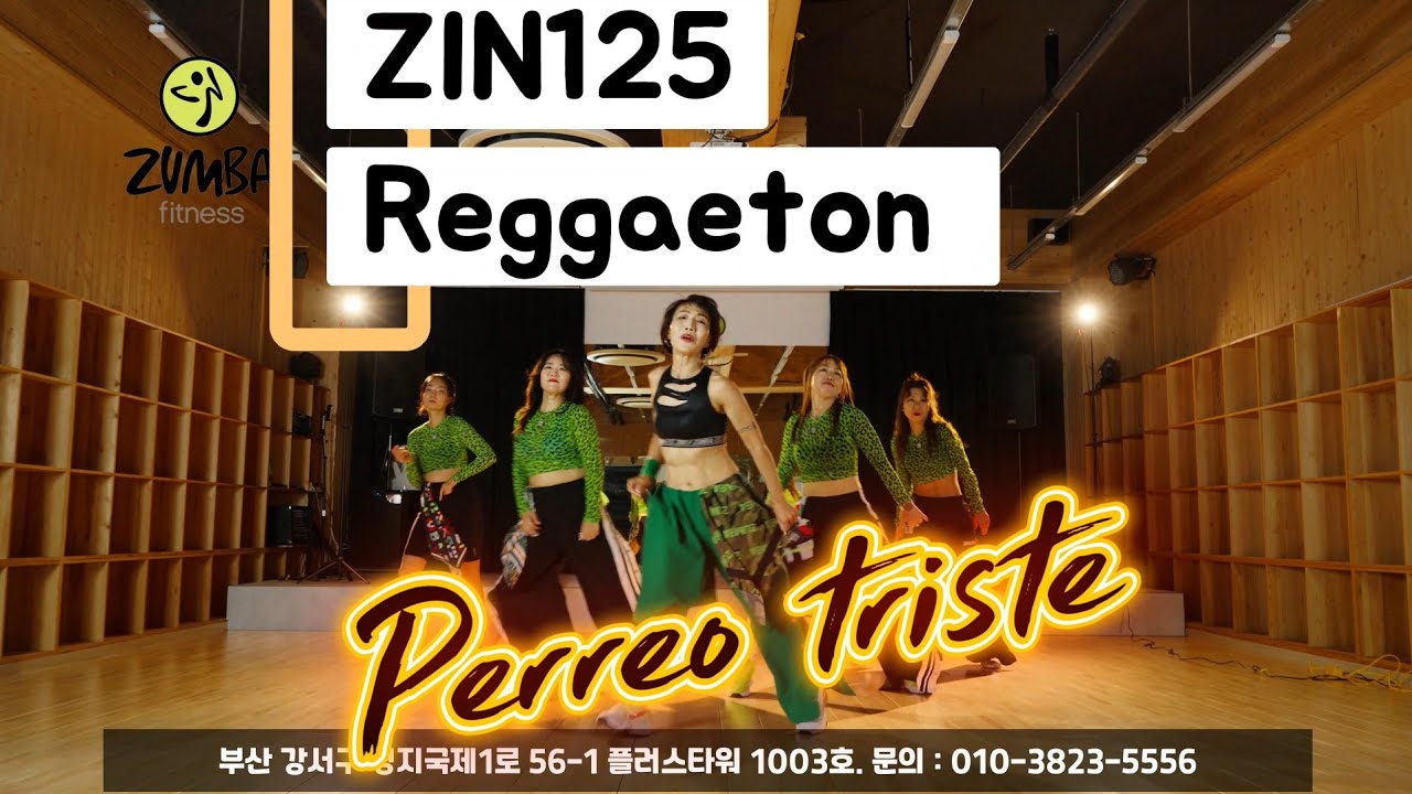 ZIN125/REGGAETON/PERREO TRISTE/ZUMBA®/제나줌바/명지줌바
