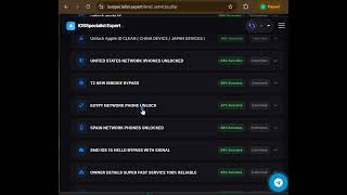 Unlock Service Acitve  Anyone   need to unlock  Dm fast