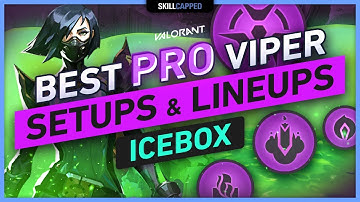 Best PRO Viper SETUPS & LINEUPS on ICEBOX (Walls, Snake Bite, Poison Cloud, Ultimate)