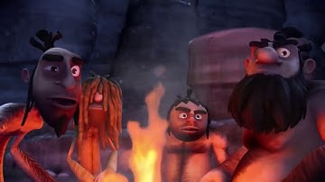 Taş Devri Komik Kısa Animasyon Film :)