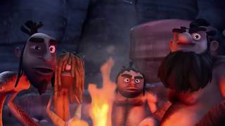 Taş Devri Komik Kısa Animasyon Film