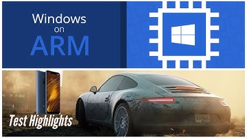 Windows on ARM Test Highlights - Pocophone F1 - Snapdragon 845