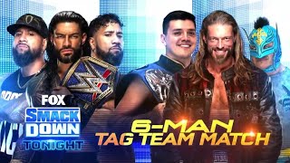 Roman Reigns \& The Usos vs Edge \& The Mysterios (6-Man Tag Team - Full Match Part 1\/2)