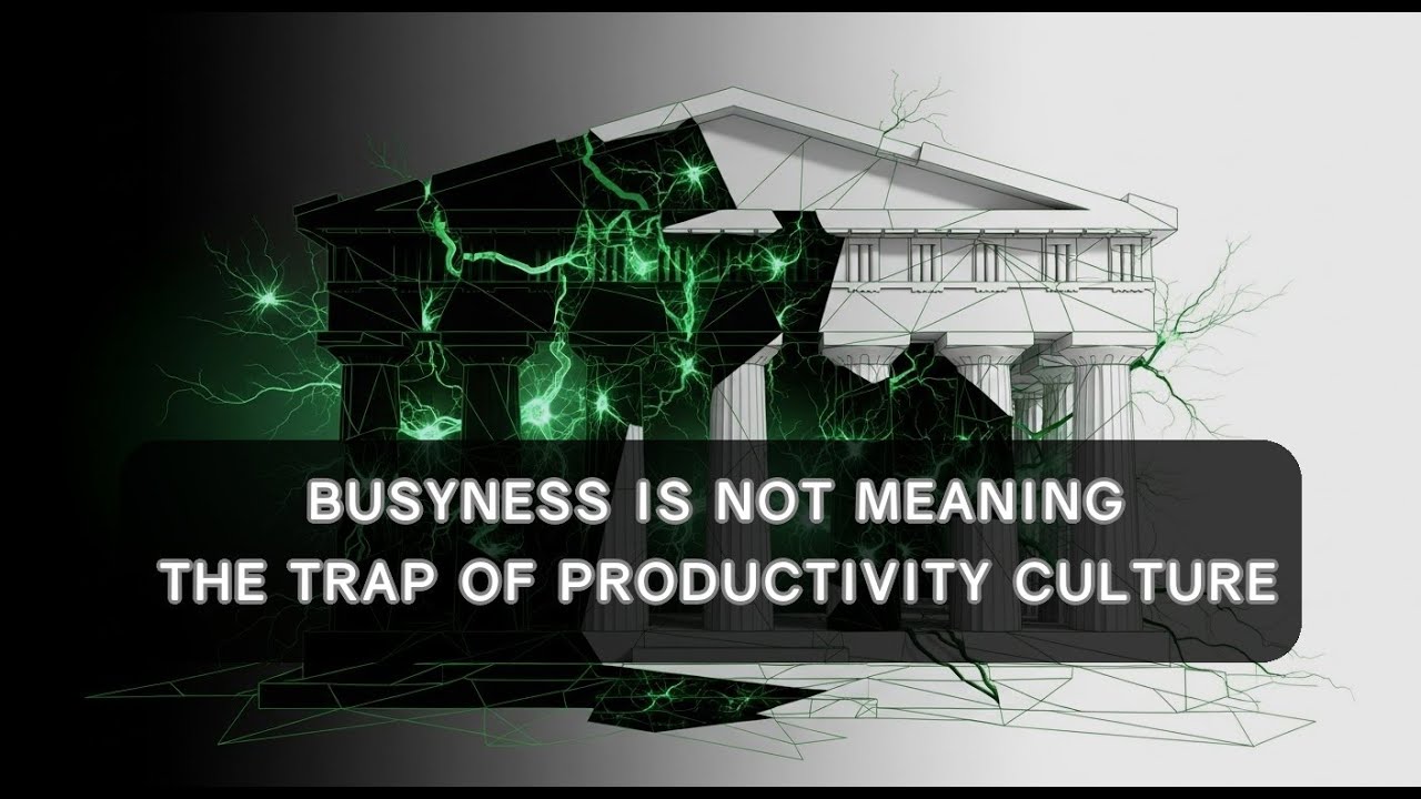Busyness is Not Meaning: The Trap of Productivity Culture