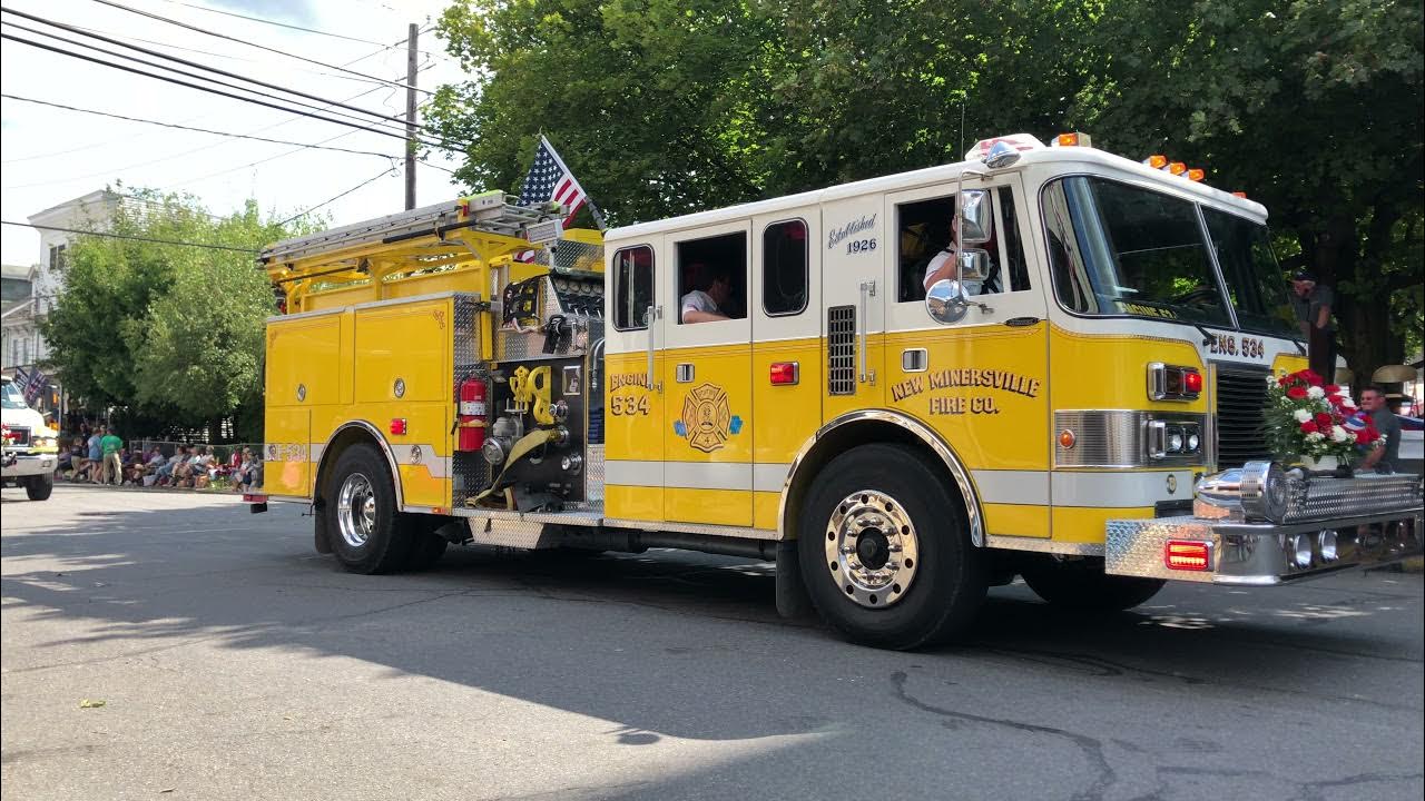 Schuylkill County Volunteer Firefighters Convention Parade 2021 YouTube