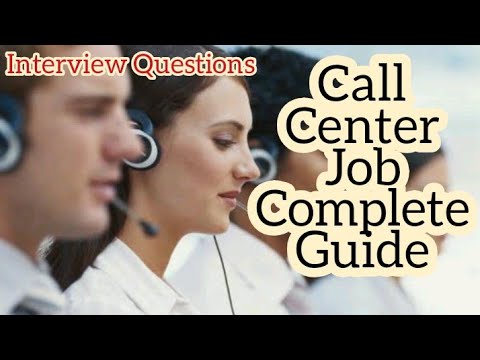 callcenter job interview