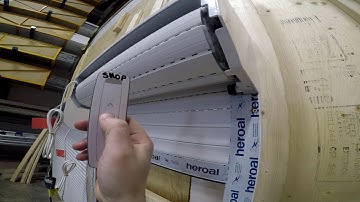 How to Program a Somfy Motor (Ultra Lite Roll Shutter)