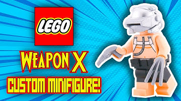 I Made Weapon X Wolverine Out of Lego!