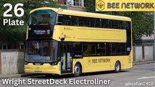 🐝 Bee Network Gets New 26 Plate Wright StreetDeck Electroliners – Just Entered Service!
Maxson Goh Films a showcase of the new 26 Plate Wright StreetDeck Electroliners operated by Go North West on Manchesters Bee Network.
Become a member to get access to perks:
https://www.youtube.com/channel/UC7f_m3AeSjerXnKALNW6XAw/join
All footage filmed and edited by Maxson Goh aka glitchFan2428
No unauthorised use or duplication of the video is allowed.
Thanks for Watching and Please Leave a Like and Subscribe if you enjoyed the video :) 🐝 Bee Network Gets New 26 Plate Wright StreetDeck Electroliners – Just Entered Service!