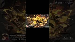 HOK x AOT EREN SKILLS preview 🔥 HOK COLLAB FIRST LOOK