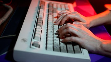 IBM Model M Typing Sounds (Clicky ASMR, ~30 Minutes)