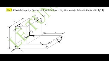 Robot công nghiệp (02) : Ma trận chuyển đổi thuần nhất và tọa độ robot.