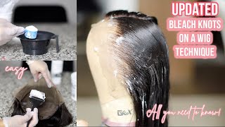 Step By Step :Updated Bleaching Knots Technique| Beginner Friendly ft Alipearl Hair