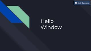 C++ Modern OpenGL Tutorials : T3 Hello Window