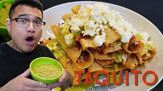 TAQUITO RECIPE - PORK ROLLED TACOS