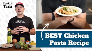 This is the Best Chicken Pasta Recipe you will eat | Noodles, Chicken, and Vegetables whats Better