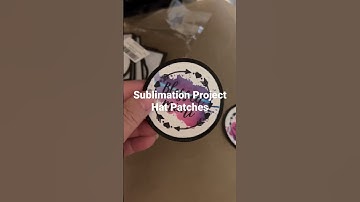 Hat Patches via sublimation 390 for 50 seconds