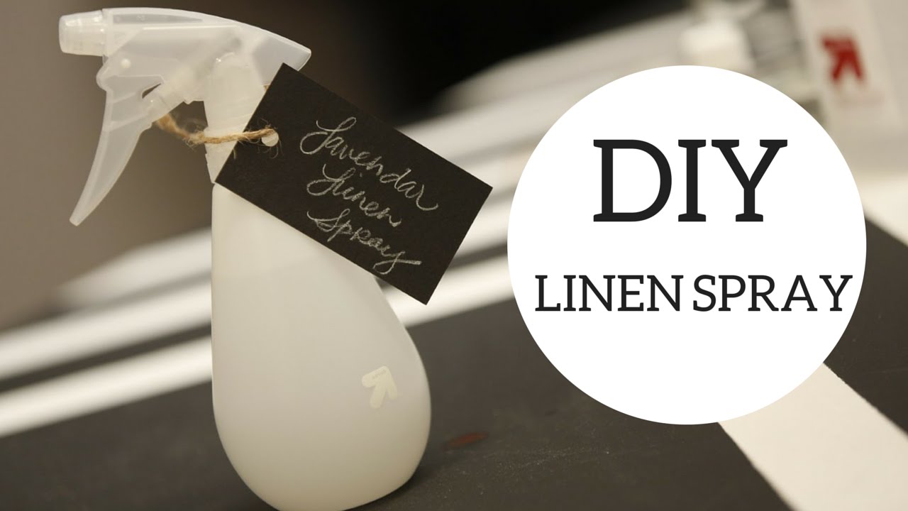 DIY Linen Spray - YouTube