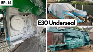 EP. 14 My BMW E30 Restoration - Complete Underseal Application Process