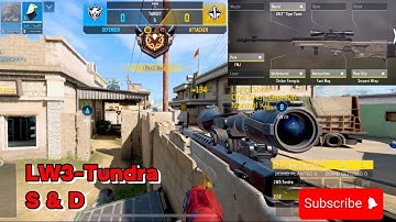 LW3-Tundra (Search & Destroy) 💀🔥 #codm #codmobile #mobilegaming #lw3tundra #subscribe 