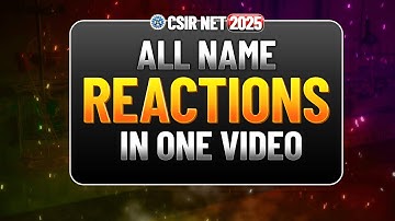 CSIR NET 2025: Name Reactions in ONE SHOT! - WATCH THIS Before Your Exam! ⚠️ Don’t Regret Later! 😨