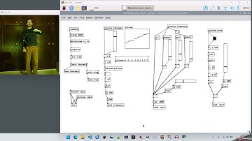lalelu drums  gesture human pose estimation  puredata