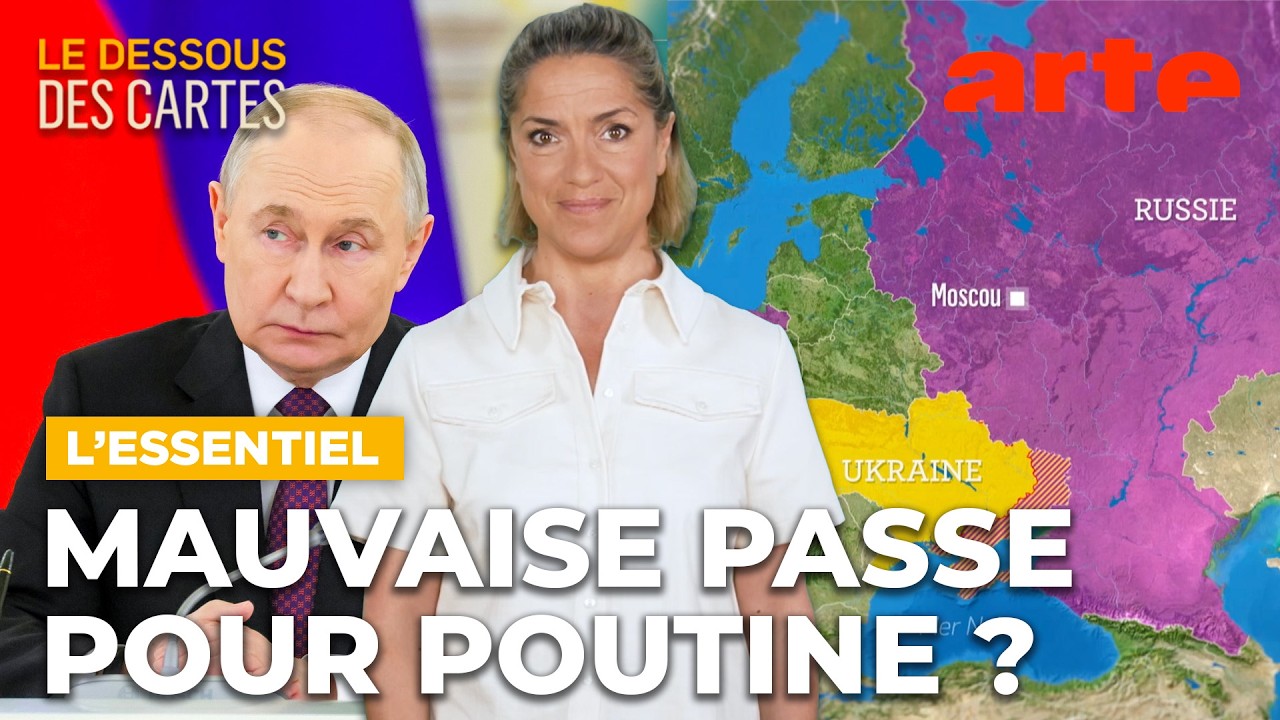 Russie : l'usure de la guerre ? | L'Essentiel du Dessous des cartes | ARTE